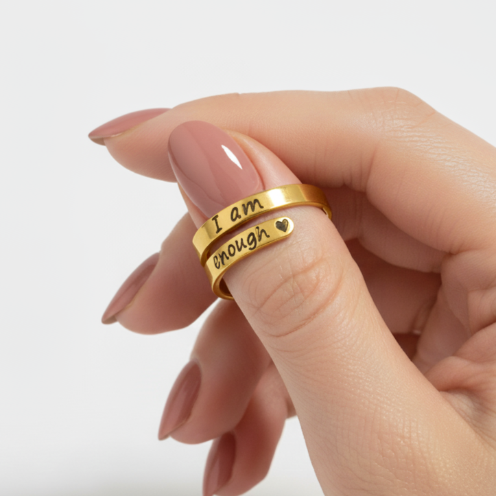 I Am Enough Ring